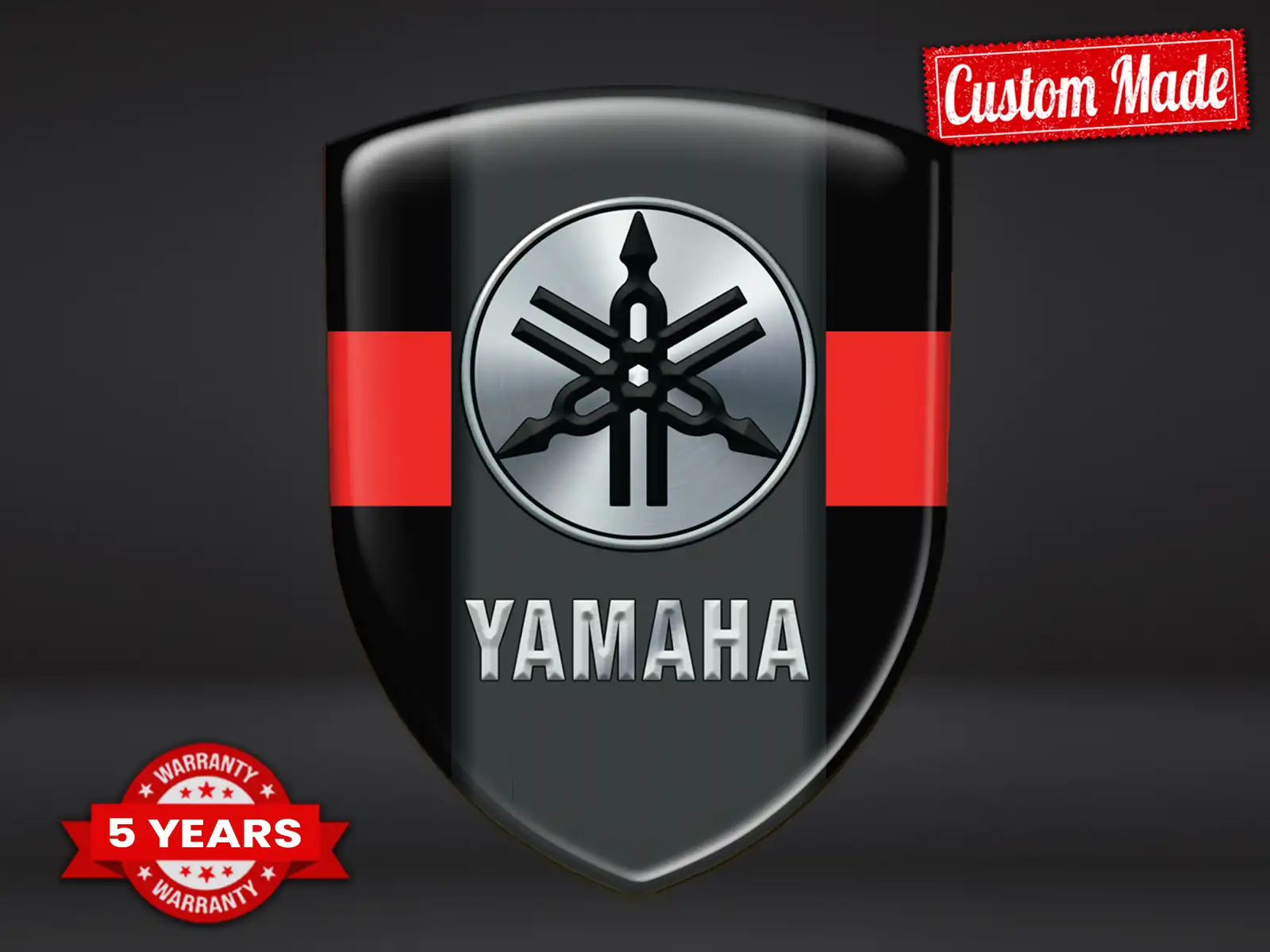 Yamaha Selbstklebende Sticker Limitiert Hochwertig Robust